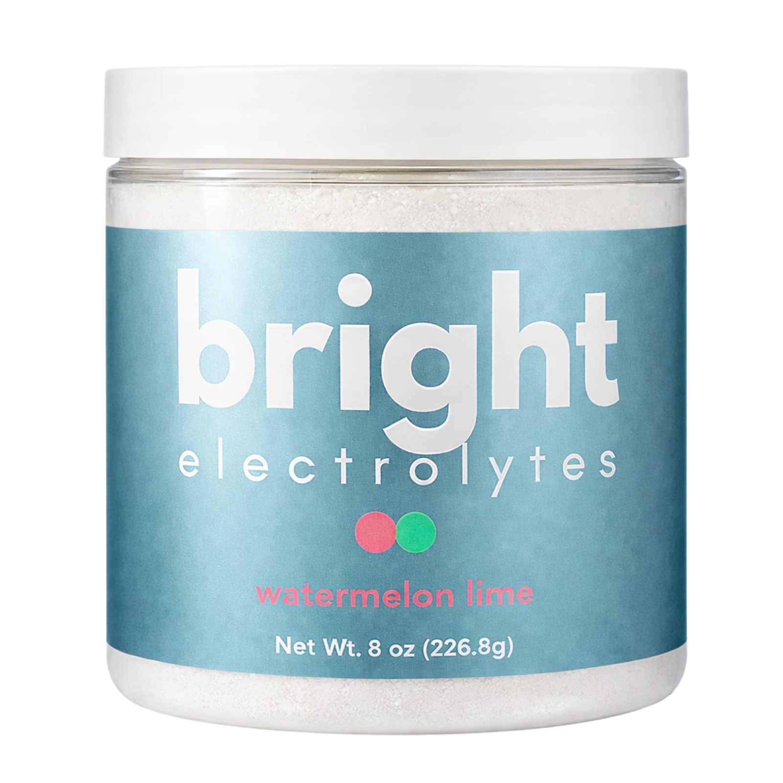 Bright Electrolytes Watermelon Lime electrolyte powder jar